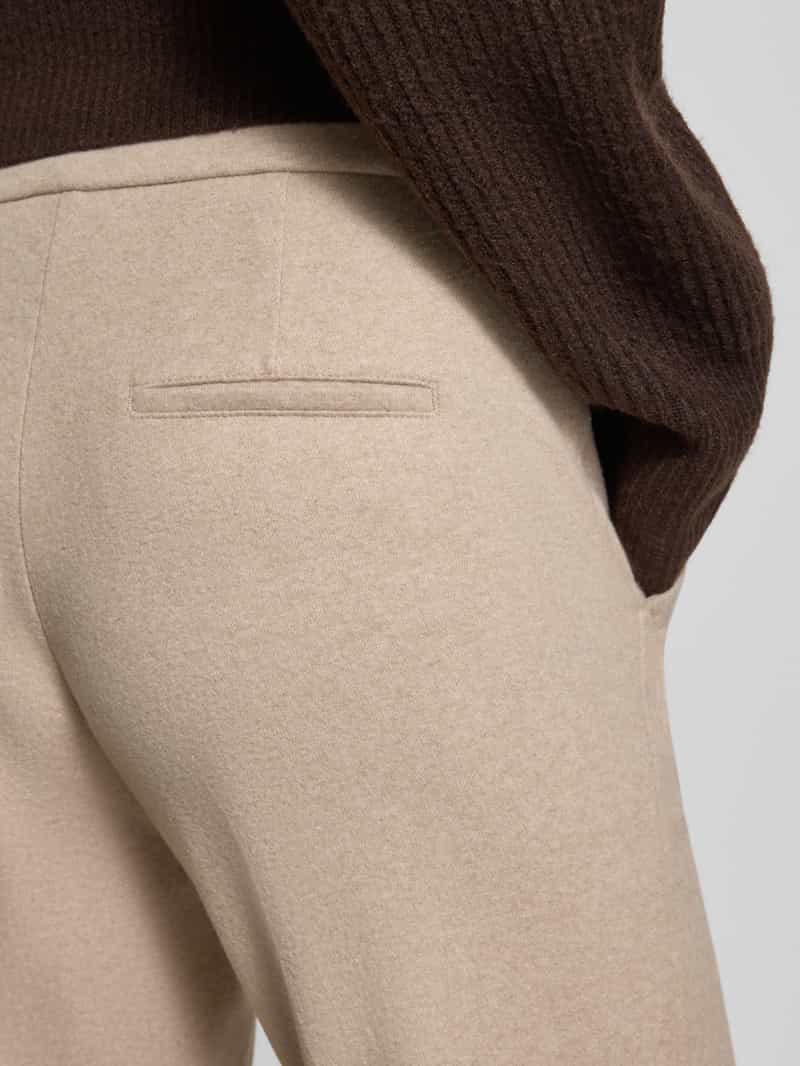 CAMBIO Loose fit stoffen broek van viscosemix model 'AVA UTILITY'