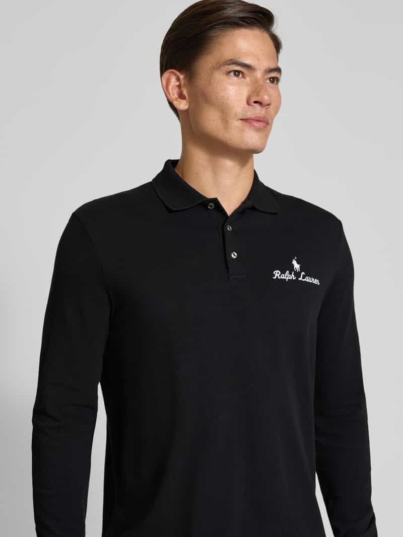 Polo Ralph Lauren Classic fit poloshirt met labelstitching