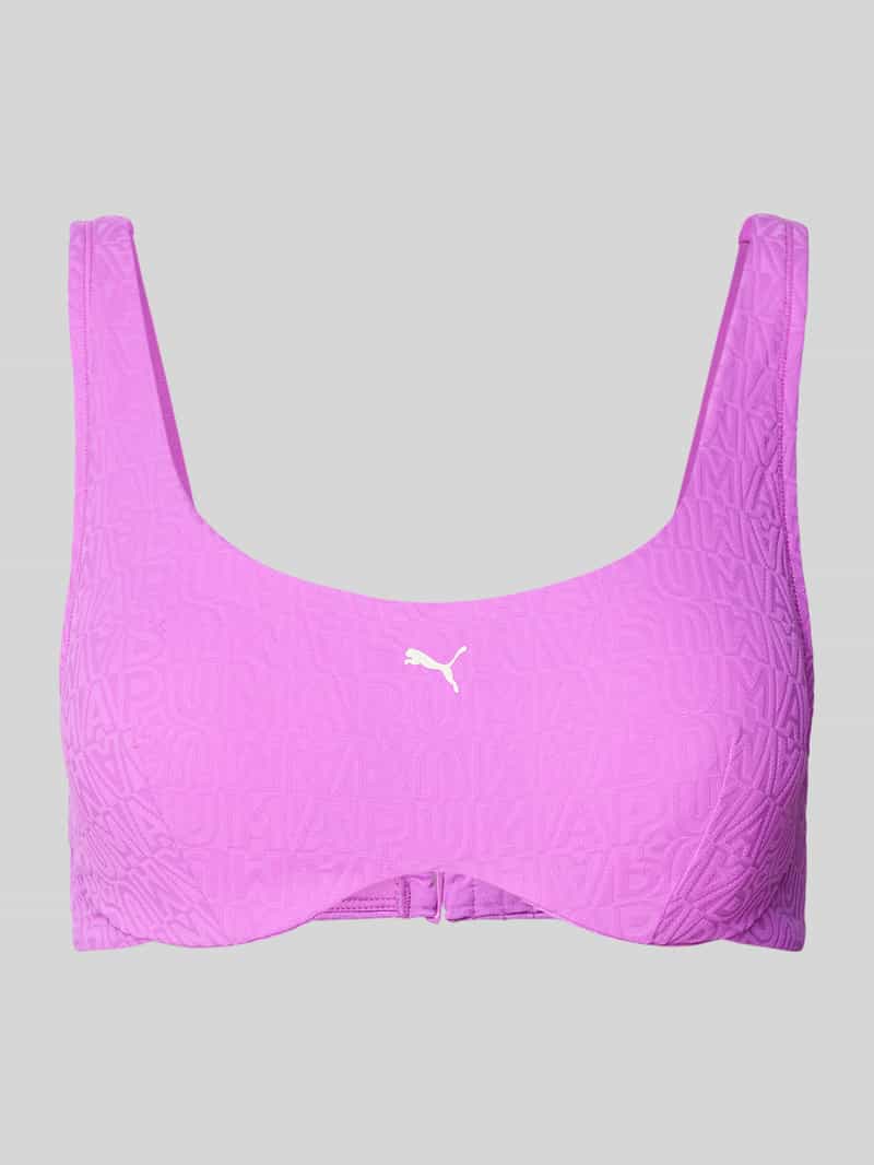 Puma Bikinitop met structuurmotief