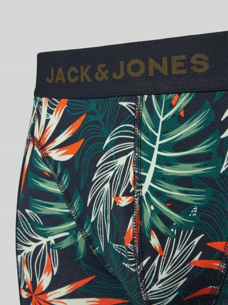 jack & jones Boxershort met deelnaden in een set van 3 stuks model 'LOUI'