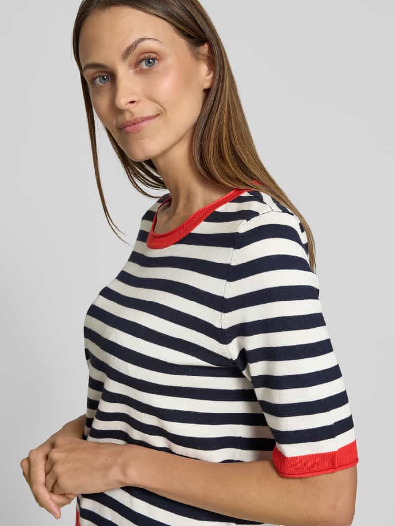Betty Barclay Gebreide pullover met 1 2-mouwen