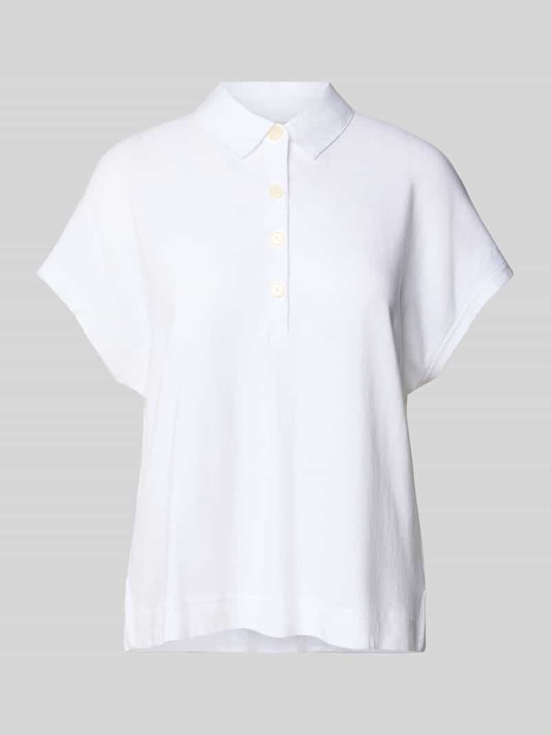 Marc O'Polo Oversized poloshirt van katoenen jersey
