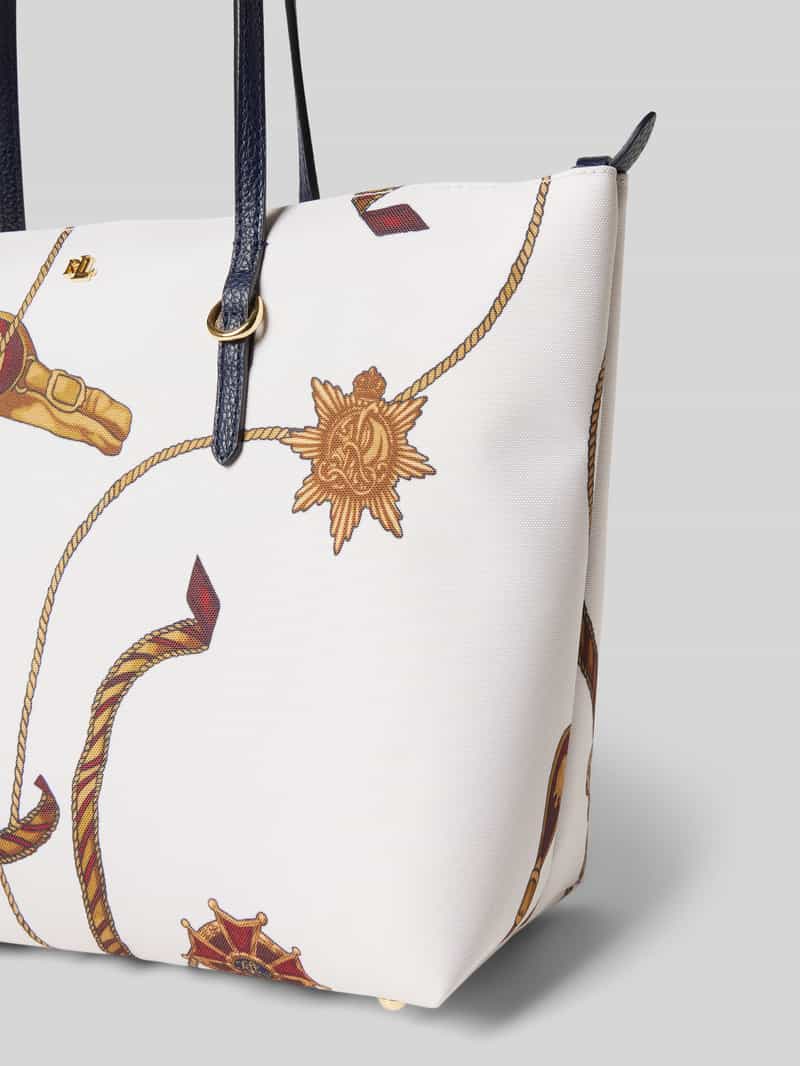 Lauren Ralph Lauren Handtas met labelapplicatie model 'KEATON'