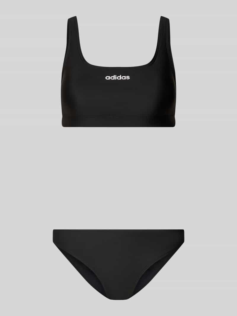 Bikini set met labelprint model 'BRAL BK S'