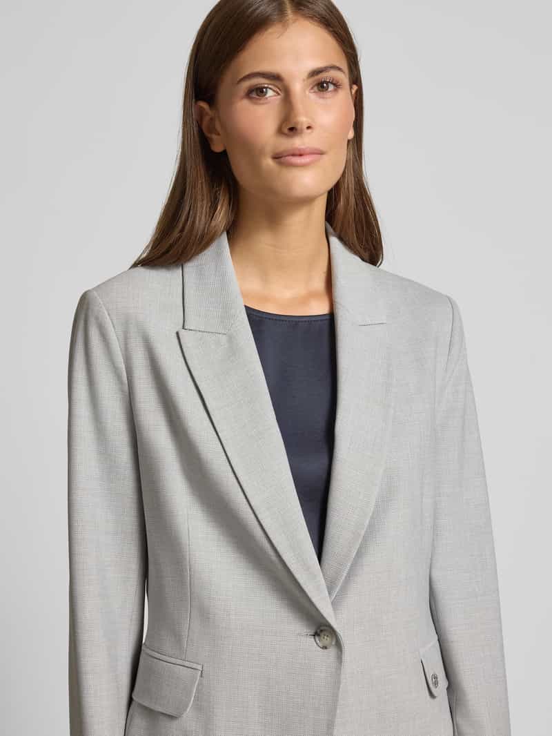 s.Oliver BLACK LABEL Regular fit blazer met viscose