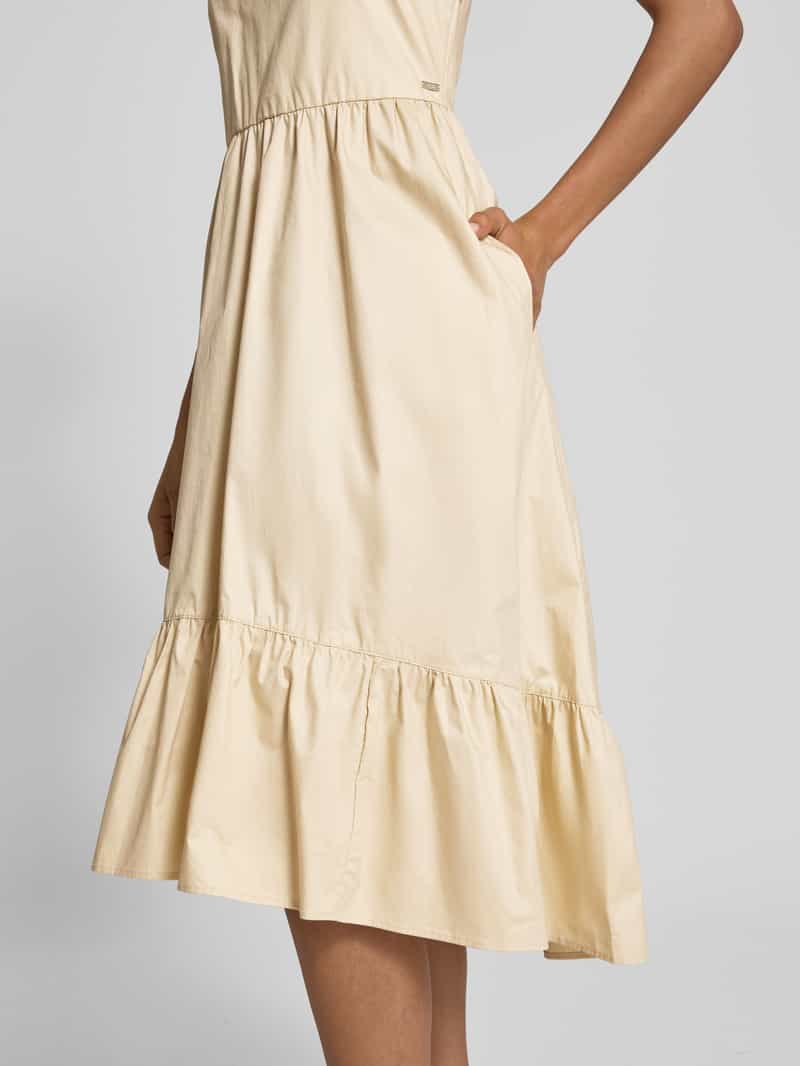 Armani Exchange Midi-jurk met steekzakken