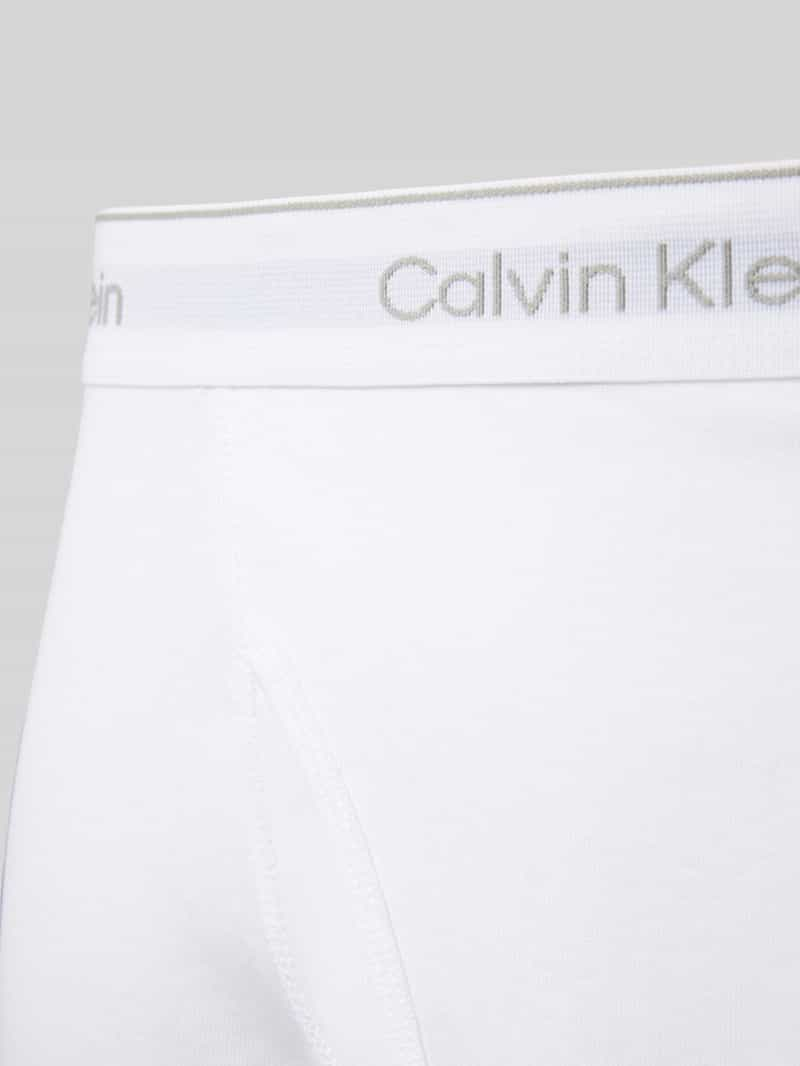 Calvin Klein Underwear Boxershort met band met label in een set van 3 stuks