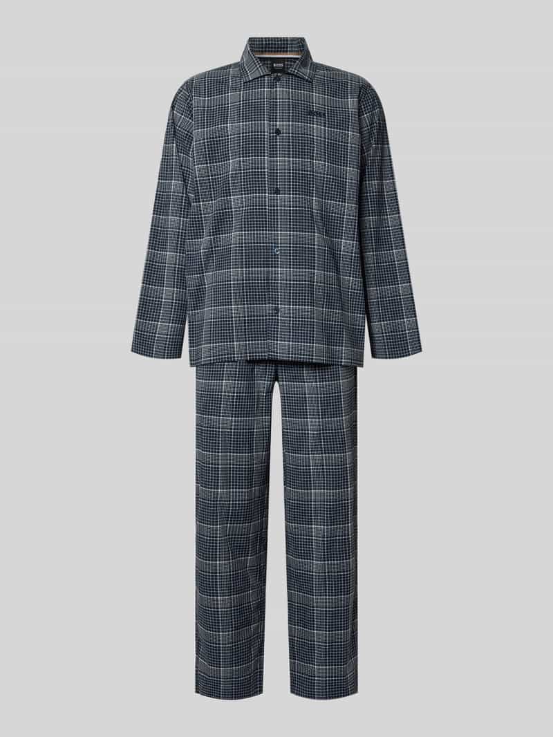 Boss Regular fit pyjama in een cadeaubox model 'CHRIS'