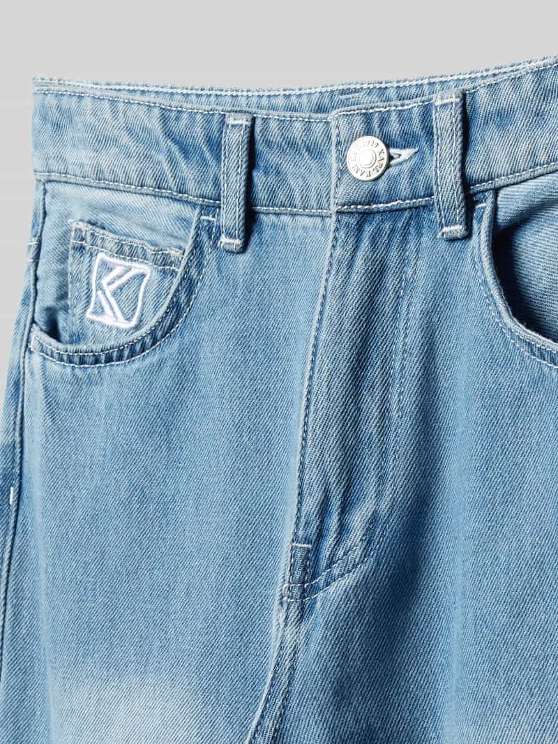 Karl Kani Relaxed fit jeans in 5-pocketmodel met logostitching