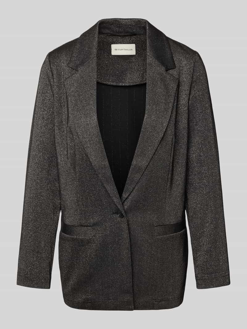 Tom Tailor Regular fit blazer met katoen