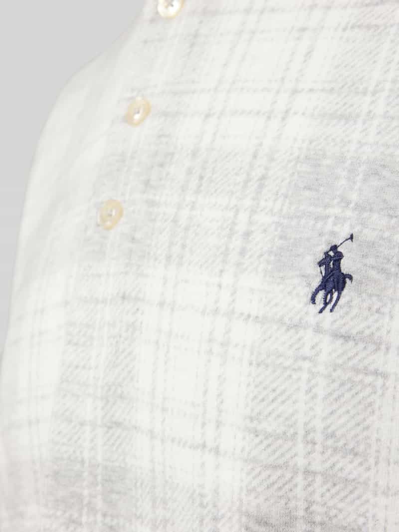 Polo Ralph Lauren Underwear Pyjamabovendeel met knoopsluiting en labelstitching