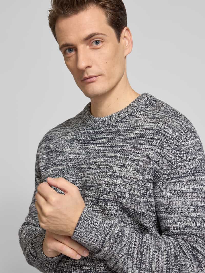 Tom Tailor Denim Regular fit gebreide pullover van zuiver katoen