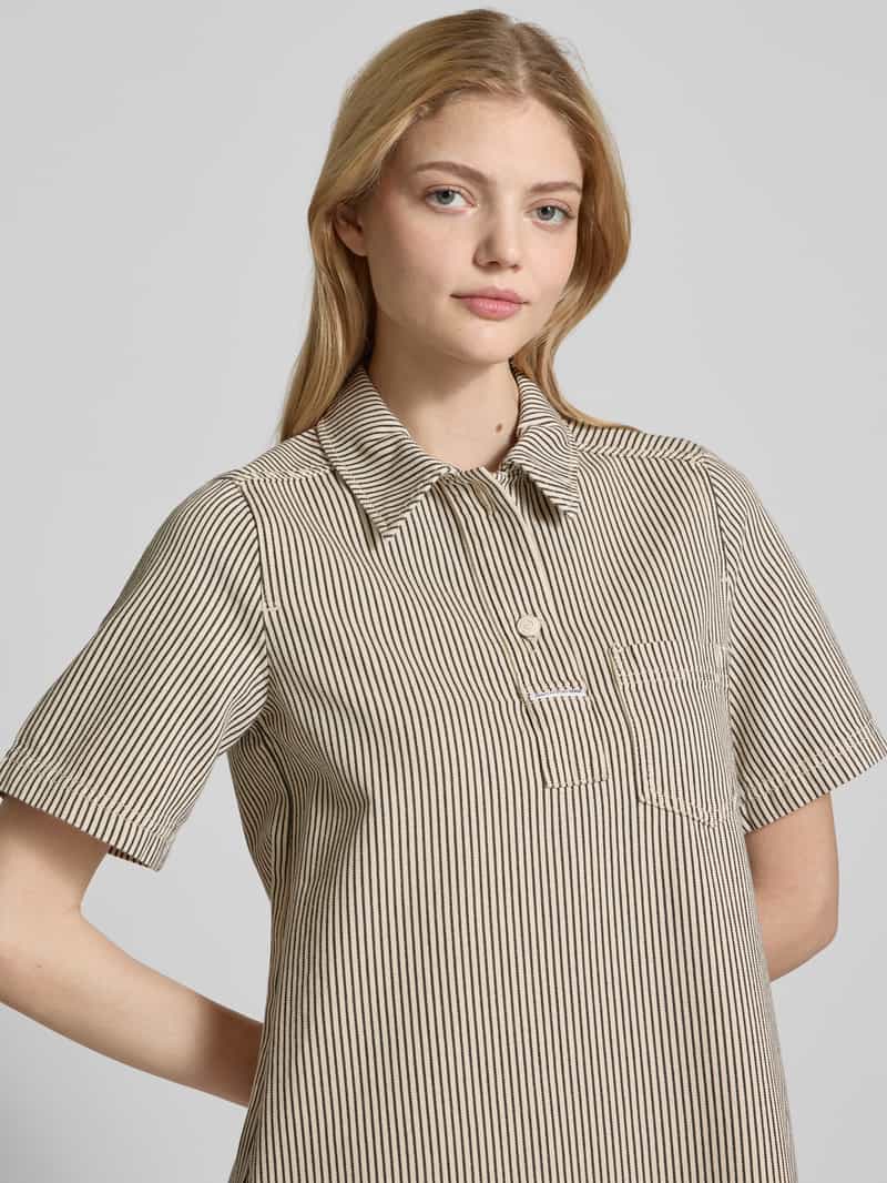 Marc O'Polo DENIM Mini-jurk met opgestikte borstzak
