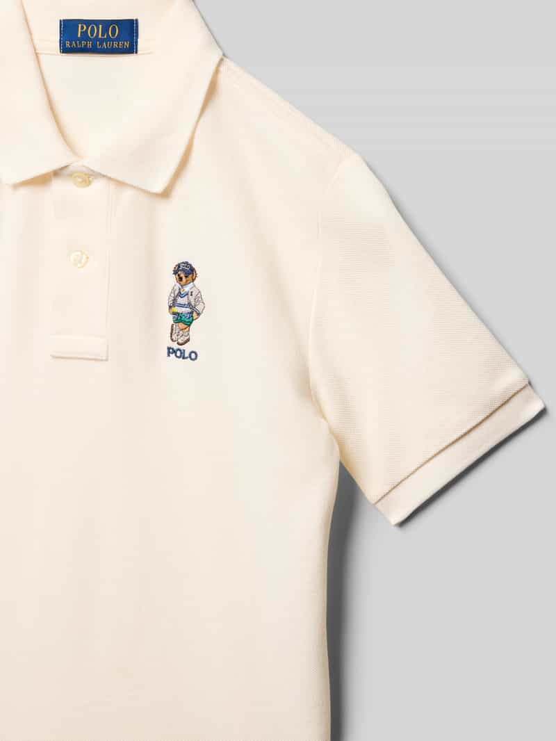 Polo Ralph Lauren Teens Regular fit poloshirt met motiefstitching