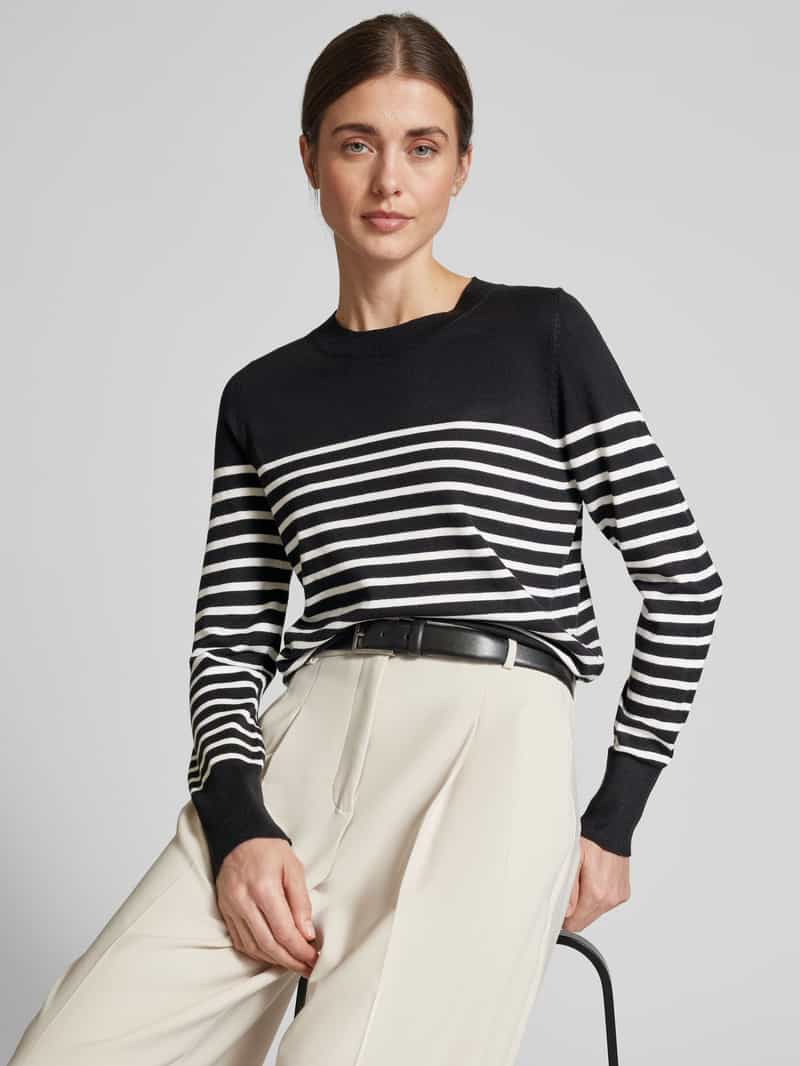 s.Oliver RED LABEL Regular fit gebreide pullover van viscosemix