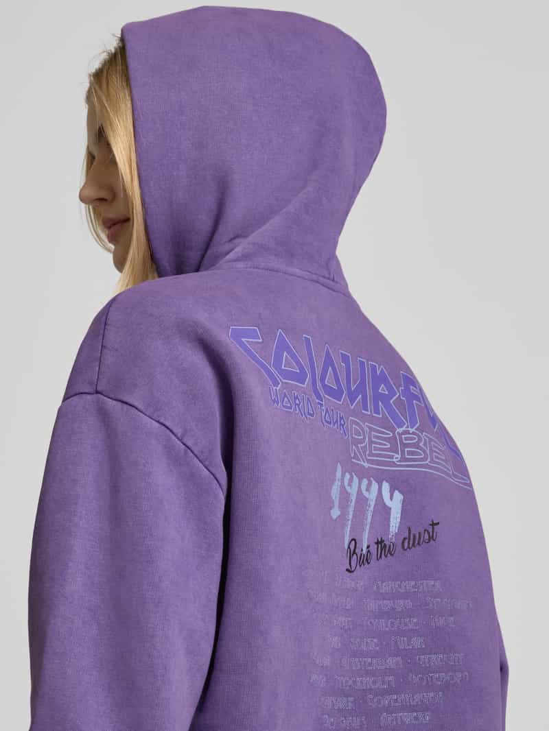 Colourful Rebel Oversized hoodie met capuchon