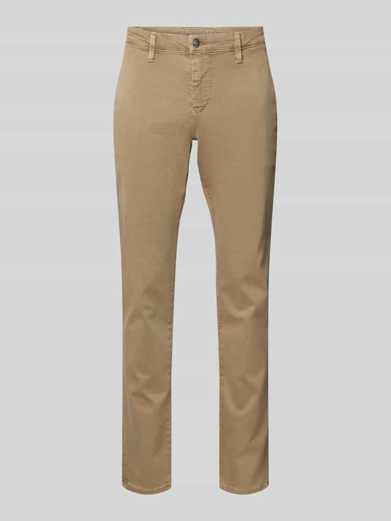 MAC Straight leg jeans met labelapplicatie, model 'Lennox'