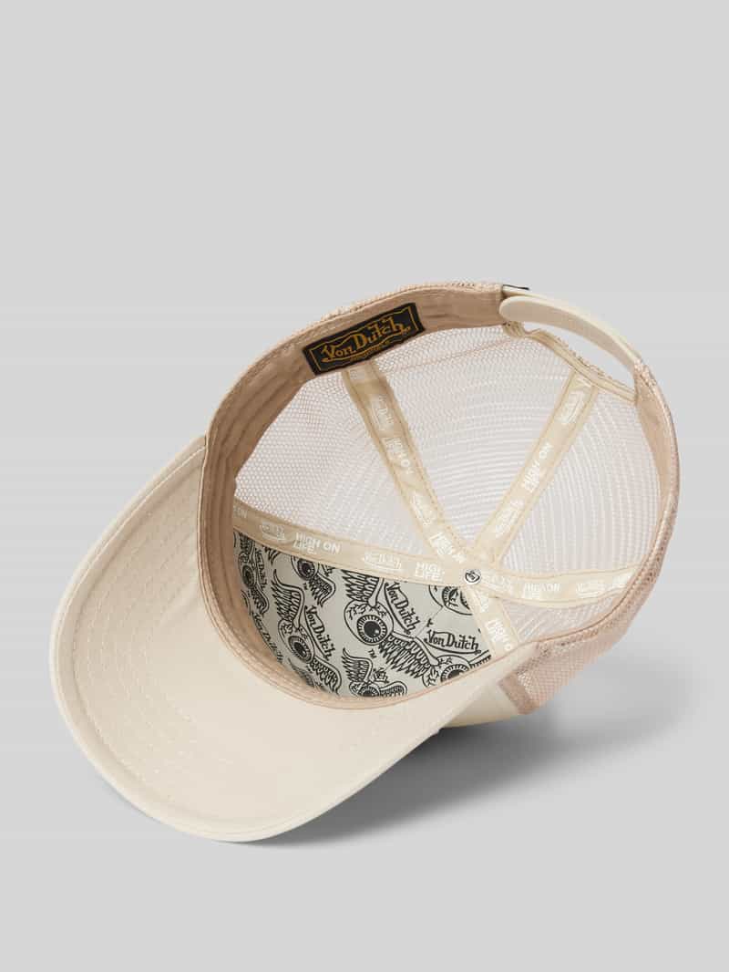 Von Dutch Trucker-pet met labelstitching model 'BOSTON'