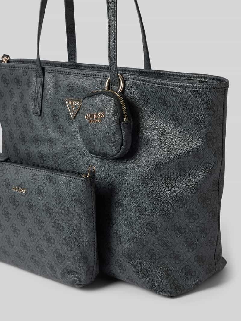 Guess Handtas met labelapplicatie model 'POWER PLAY'