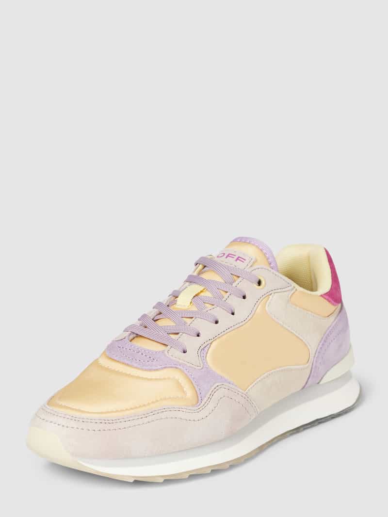 Sneakers met labeldetail HOFF