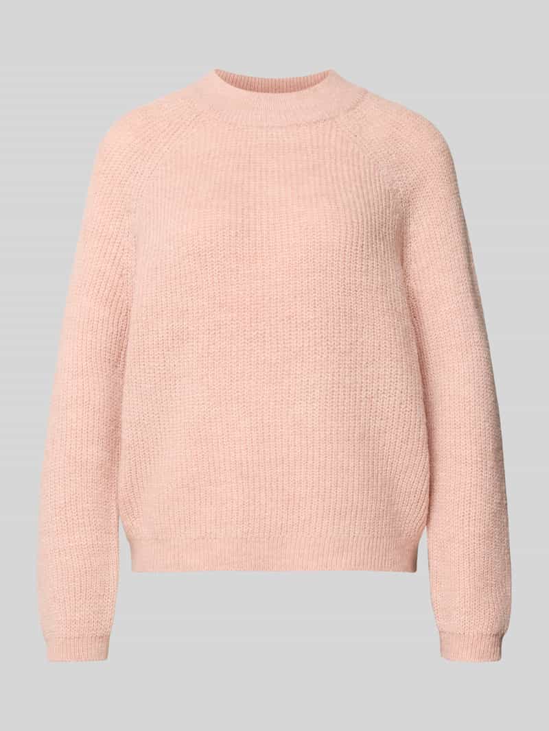 Only Comfort fit gebreide pullover met ronde hals en kraag model 'JESS'