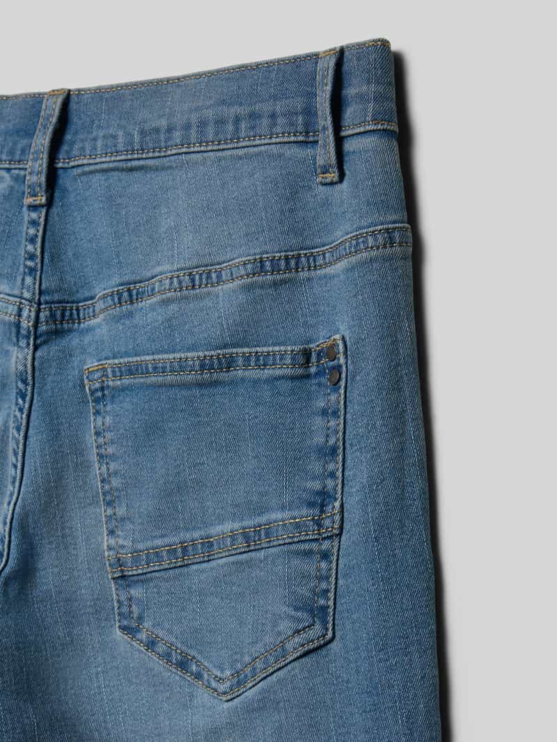 s.Oliver RED LABEL Straight leg jeans van katoenmix