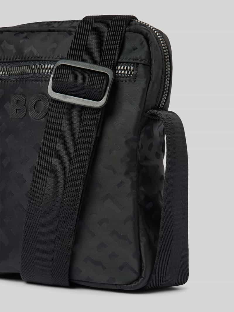 Boss Schoudertas met labelprint model 'Catch 3.0'