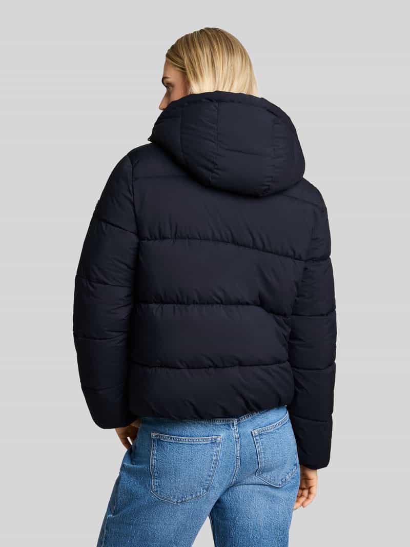 Tom Tailor Denim Donzen bomberjack met capuchon en donsvulling