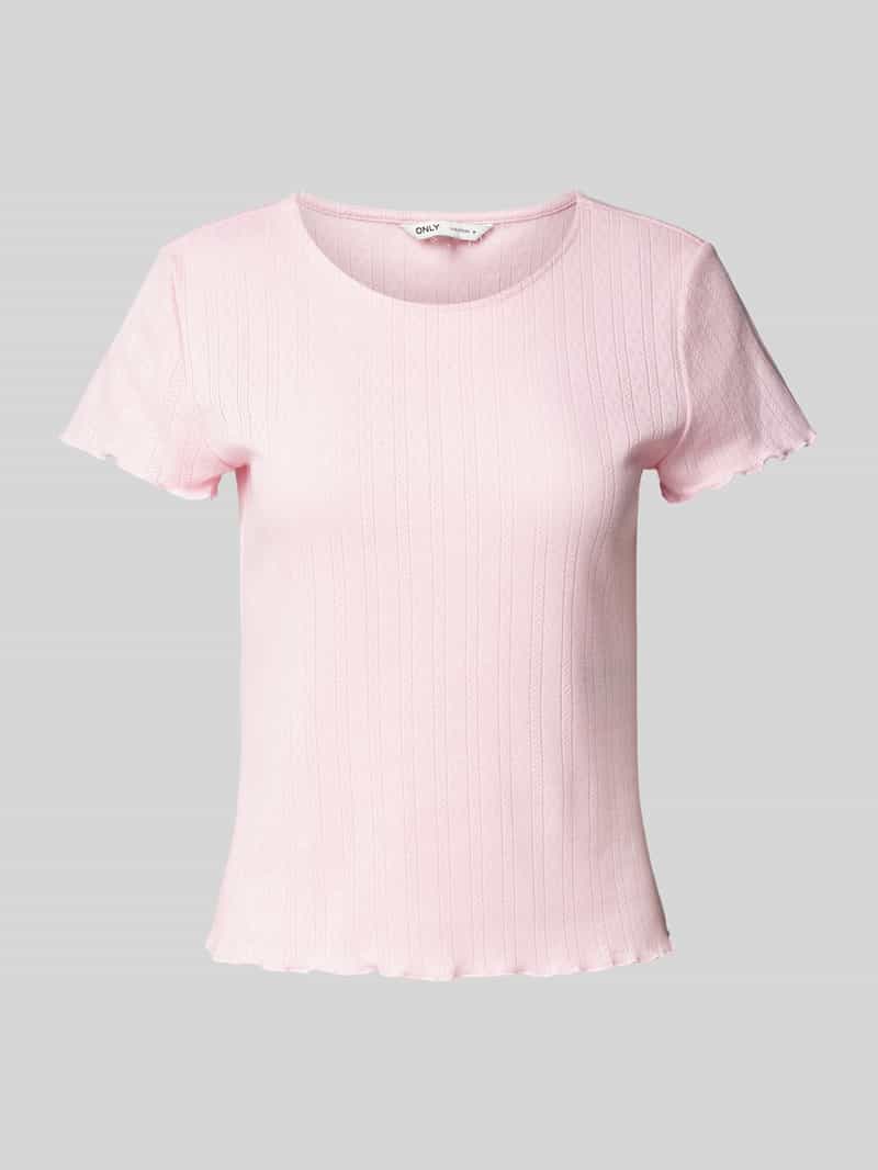 Only Regular fit T-shirt van puur katoen model 'CARLOTTA'