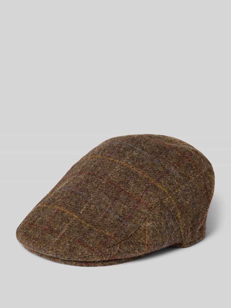 Barbour Platte pet van zuivere wol