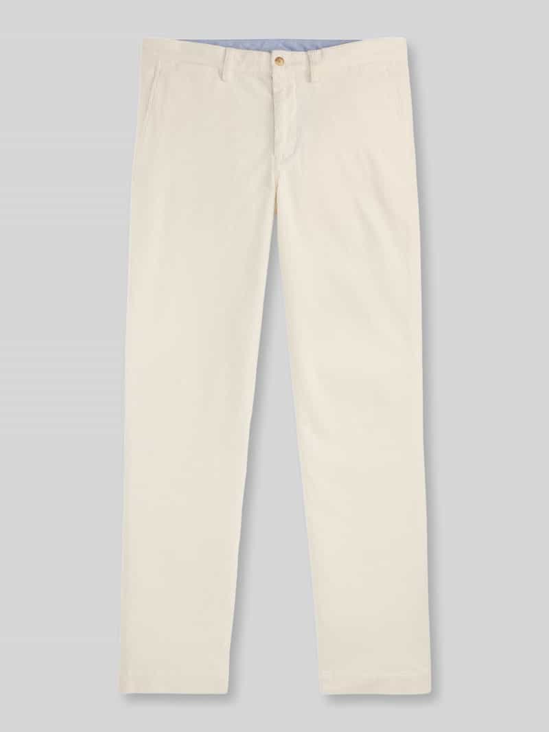 Polo Ralph Lauren straight fit corduroy broek van katoenmix
