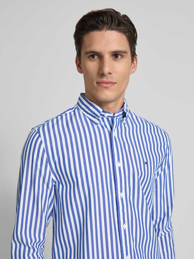 Tommy Hilfiger Regular fit vrijetijdsoverhemd van puur katoen model 'THFLEX'