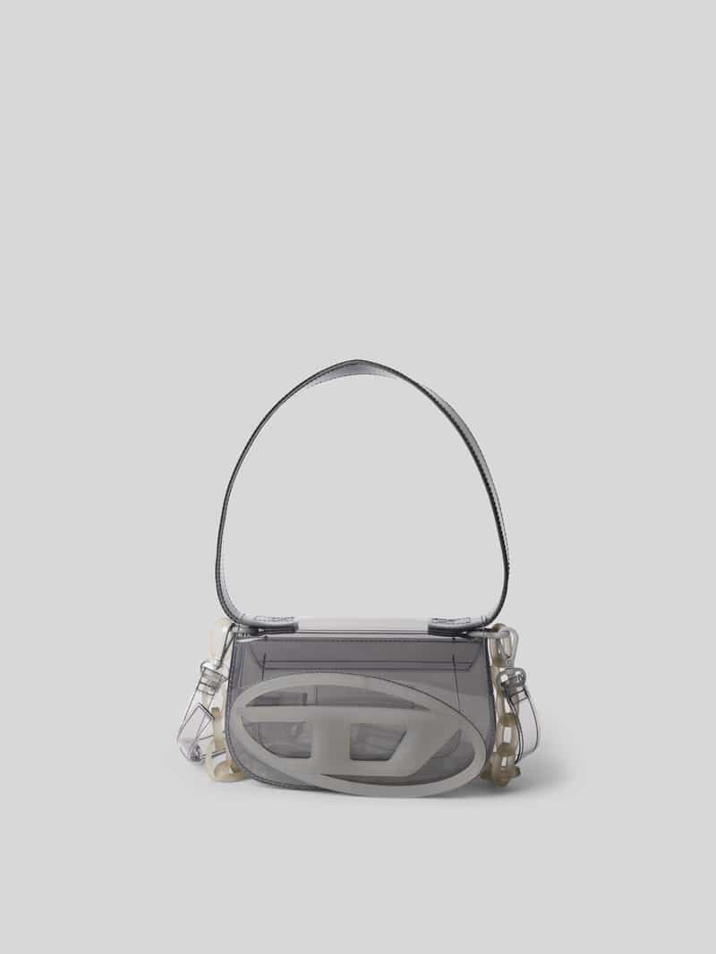 Shoulderbag met logodetail