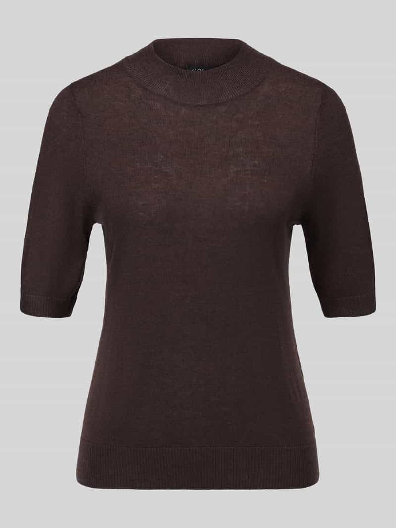 s.Oliver - female - T-shirt met korte mouwen en geribde boorden