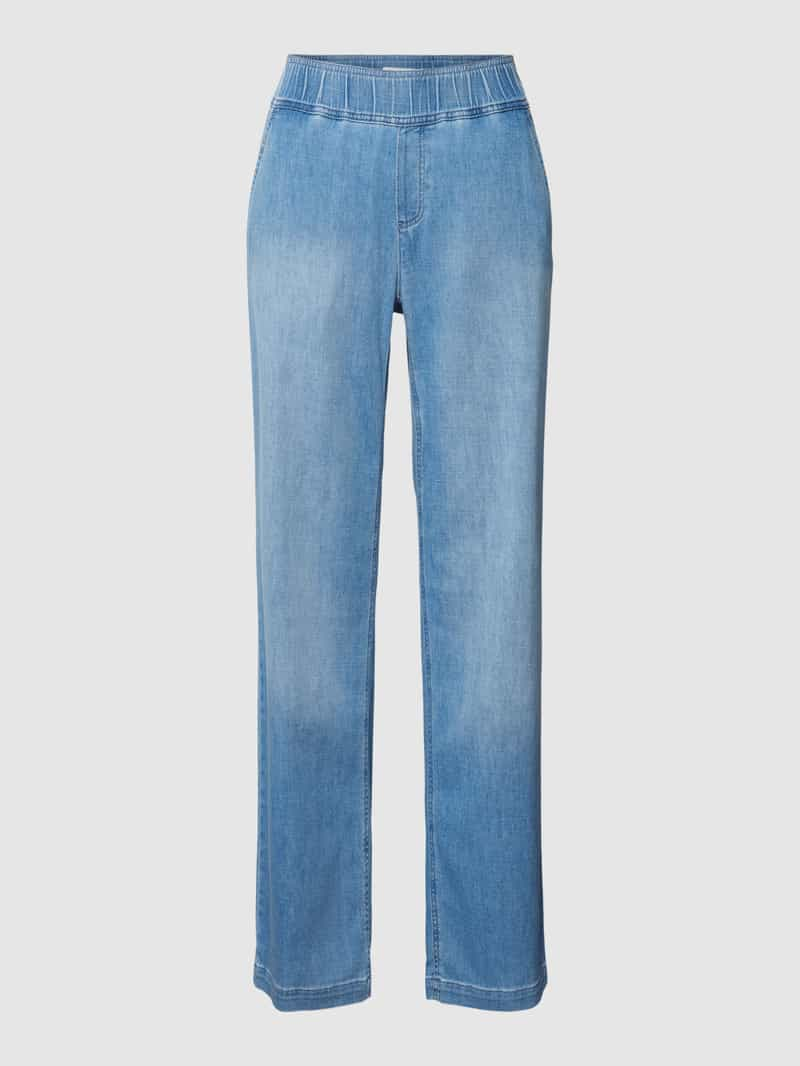 BRAX Wide leg jeans met elastische band model 'STYLE.MAINE'