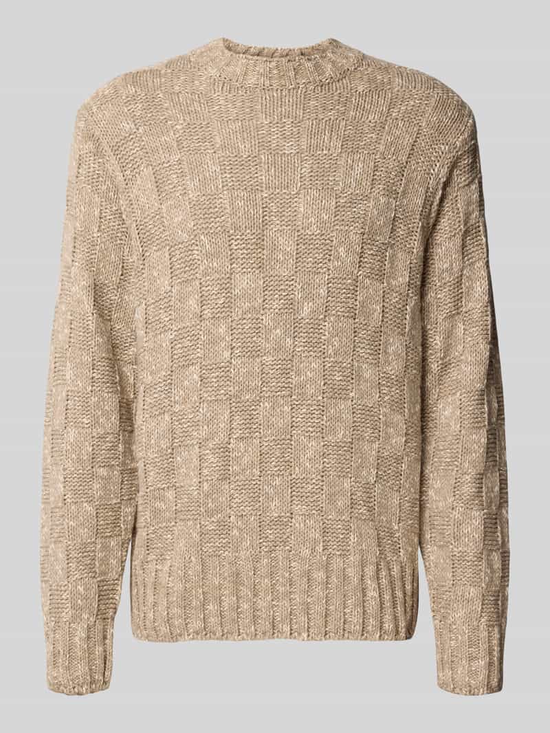 Carhartt Work In Progress Gebreide pullover met ribboorden model 'KYLOE'