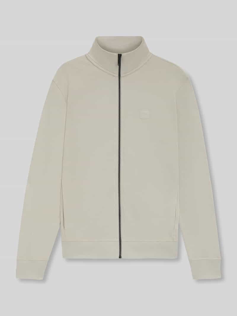 Boss Orange Regular fit sweatjack van puur katoen