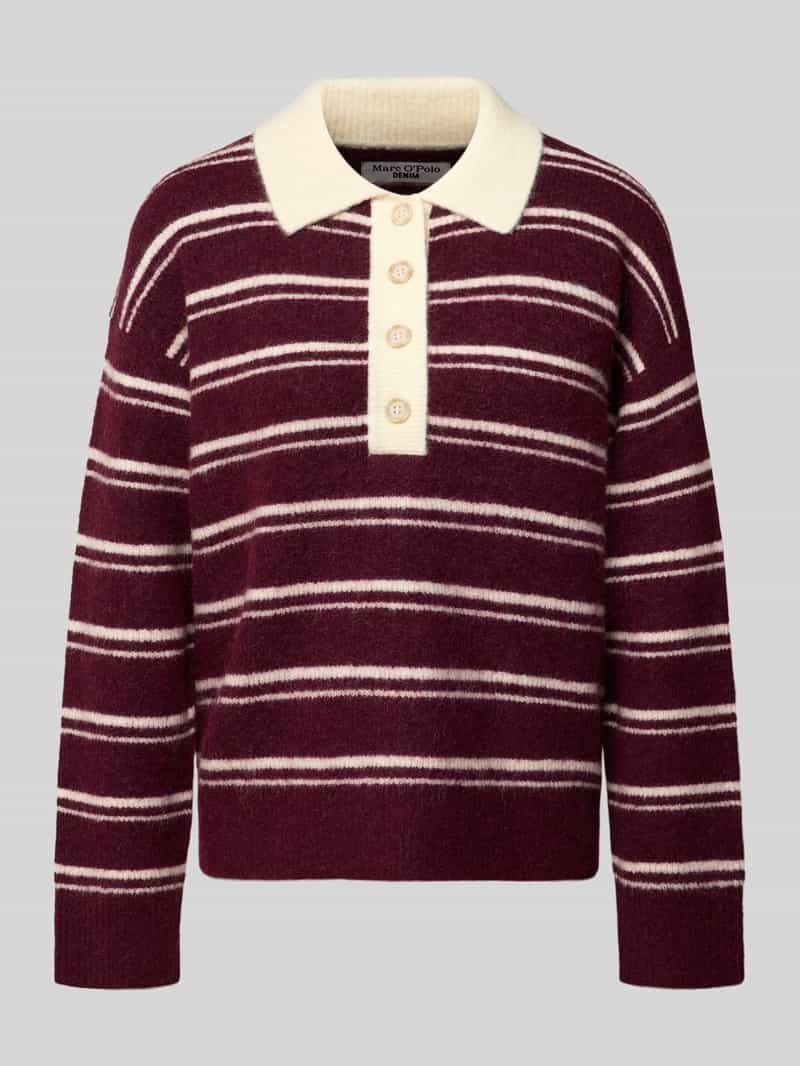 Marc O'Polo DENIM oversized pullover van mix van alpaca en wol