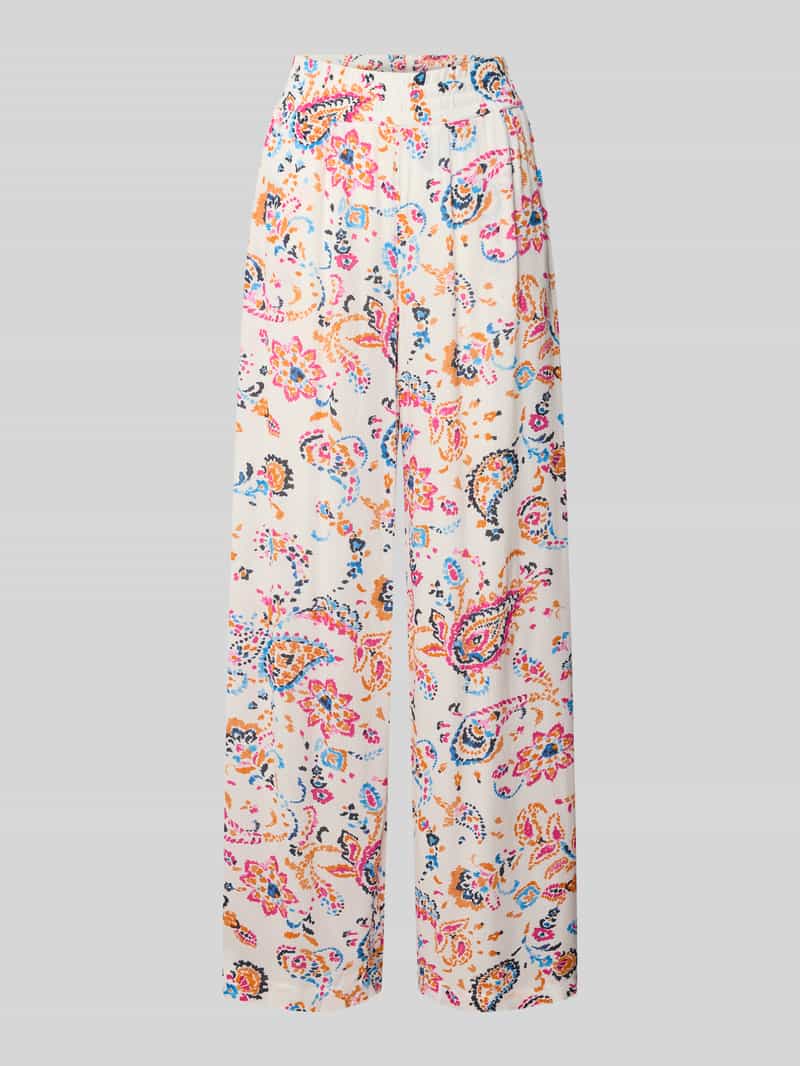 Vero Moda Wijde broek van zuivere viscose model 'MENNY'