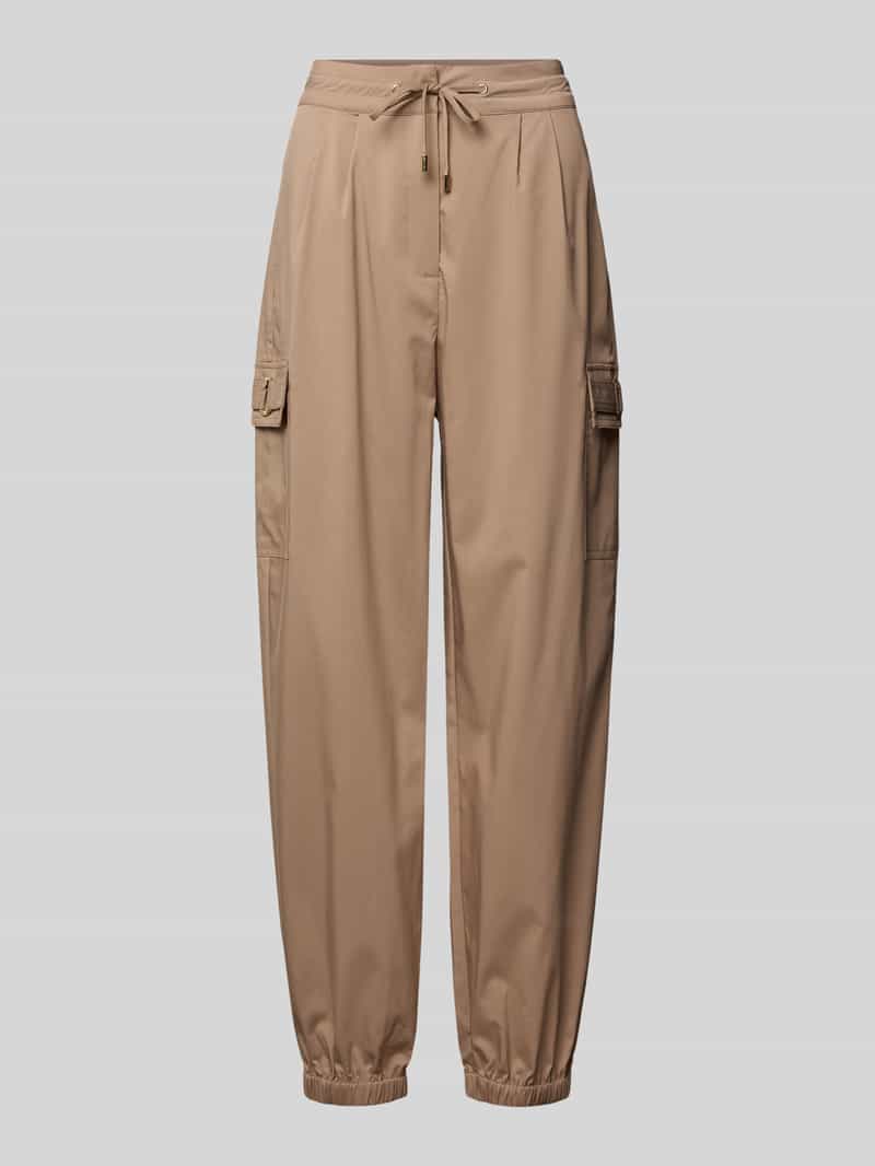 Broek met elastische band en cargozakken