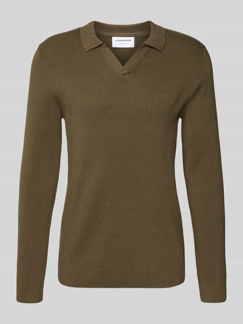 lindbergh Relaxed fit pullover met structuurmotief