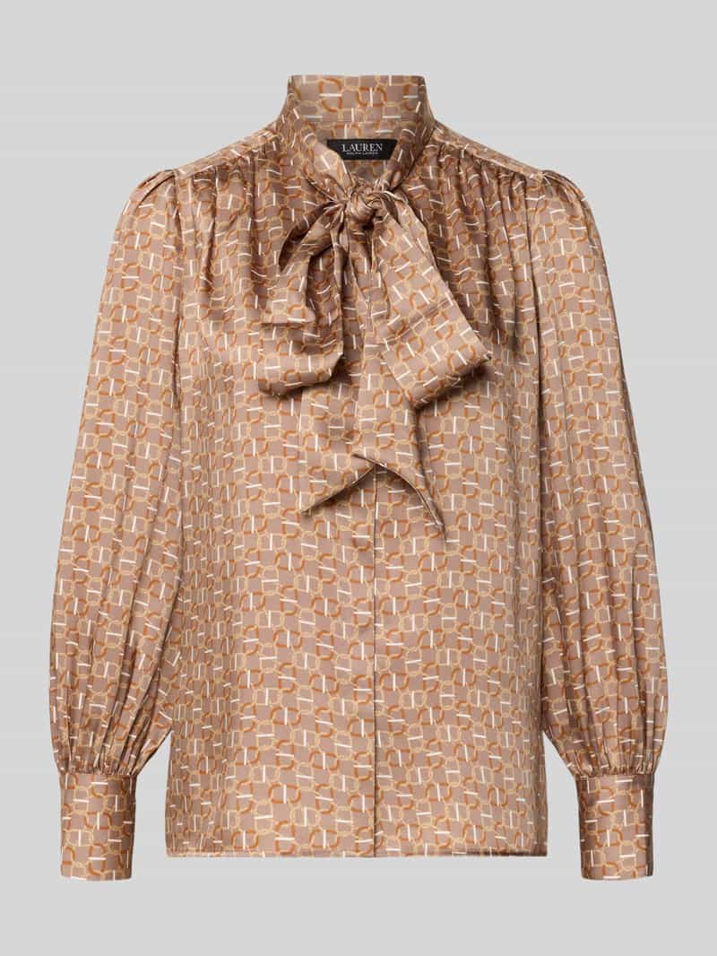 Lauren Ralph Lauren Regular fit blouse met sierstrik model 'Klaryce'