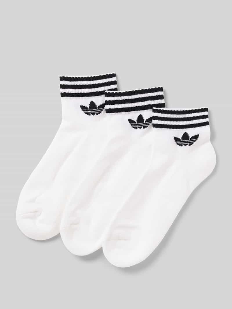 adidas Originals Sokken met labelprint in een set van 3 paar