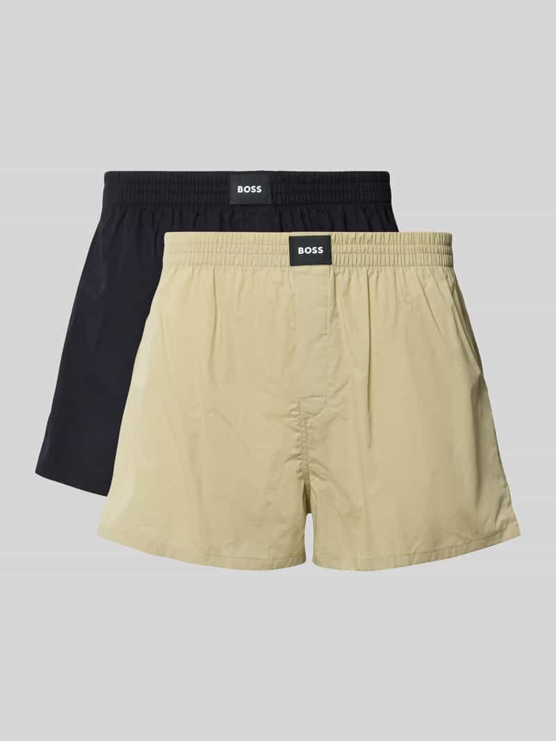 Boxershorts van puur katoen model '2P BOXER S. CW PEACH'