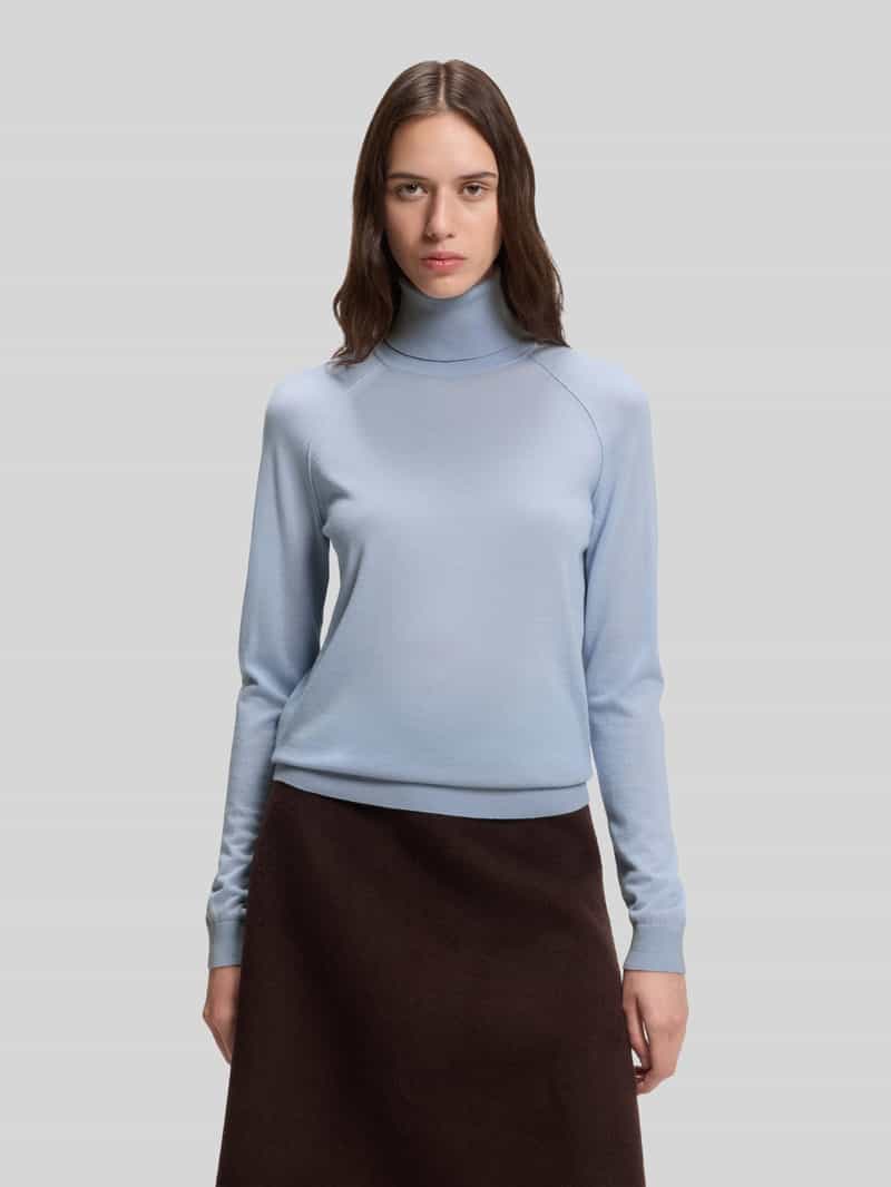 Boss Slim Fit coltrui van zuivere scheerwol model 'Frizani'