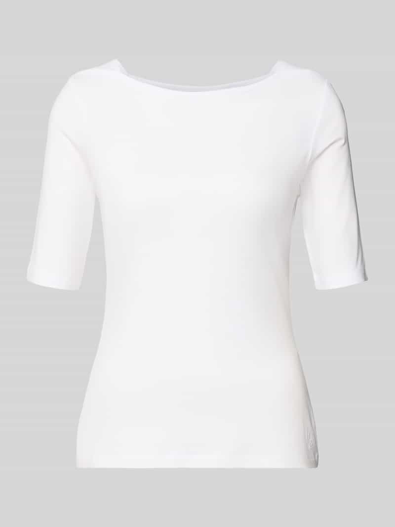 T-shirt met 1/2-mouwen