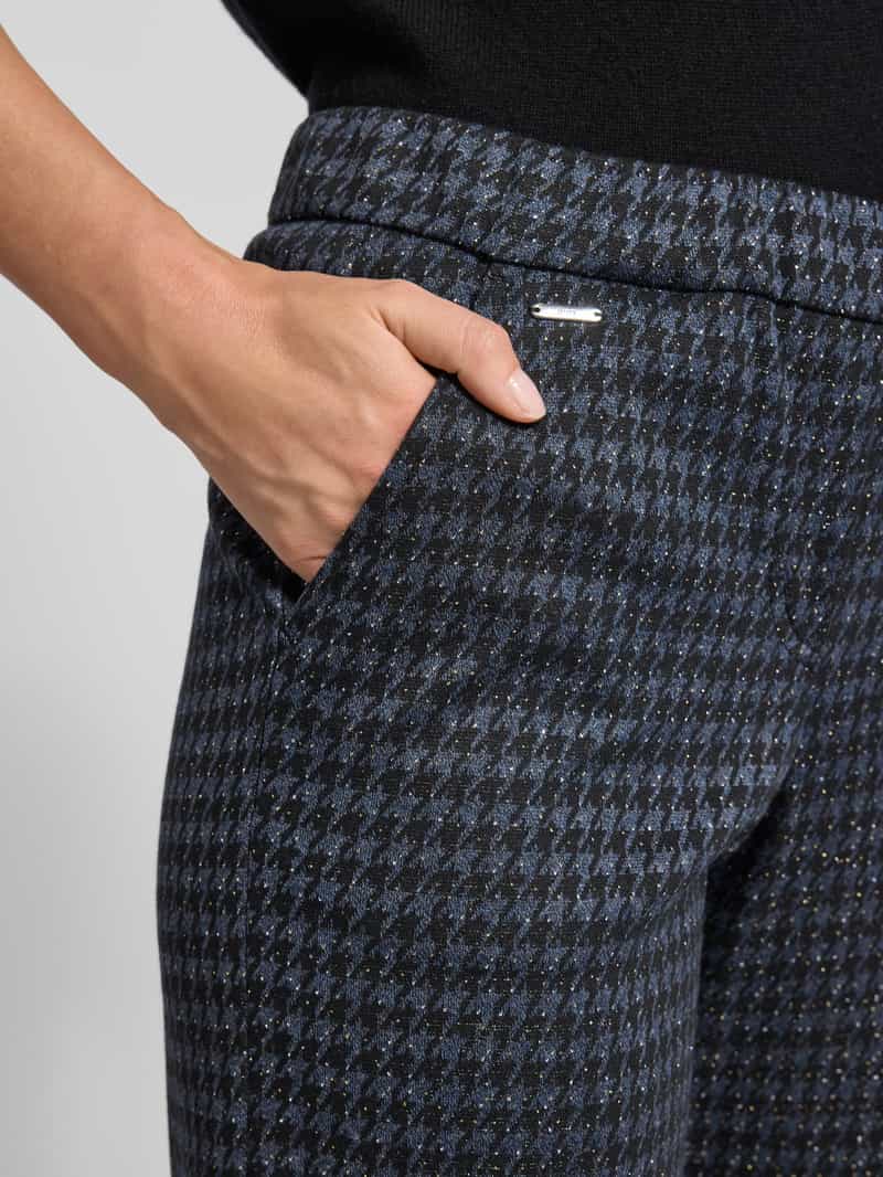 BRAX Wide fit stoffen broek met viscose model 'Maine'