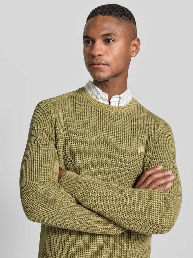 Lerros Regular fit pullover in gebreide look