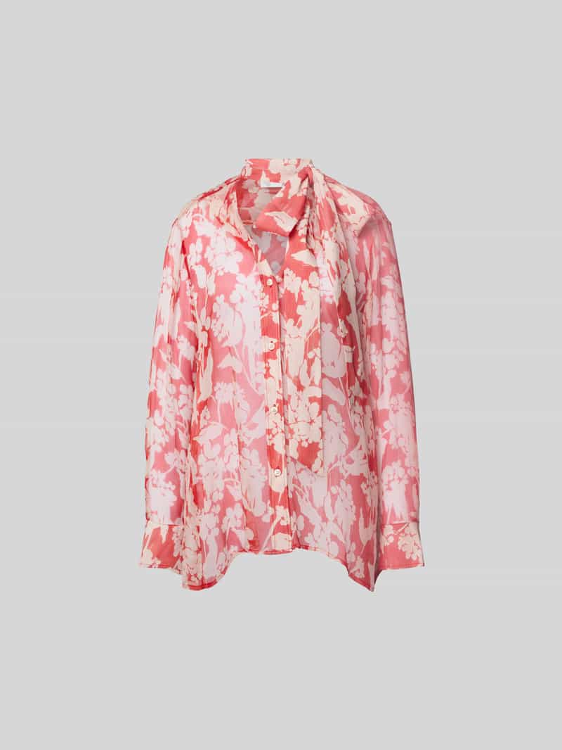 Blouse van pure zijde
