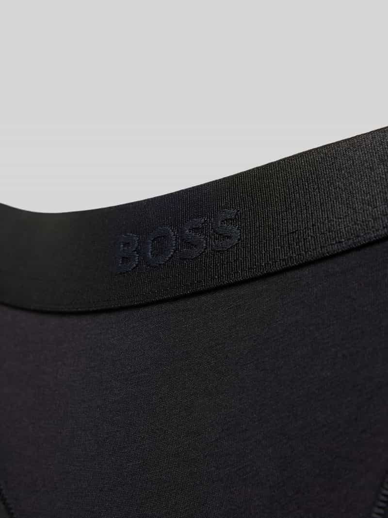 Boss String met labelstitching